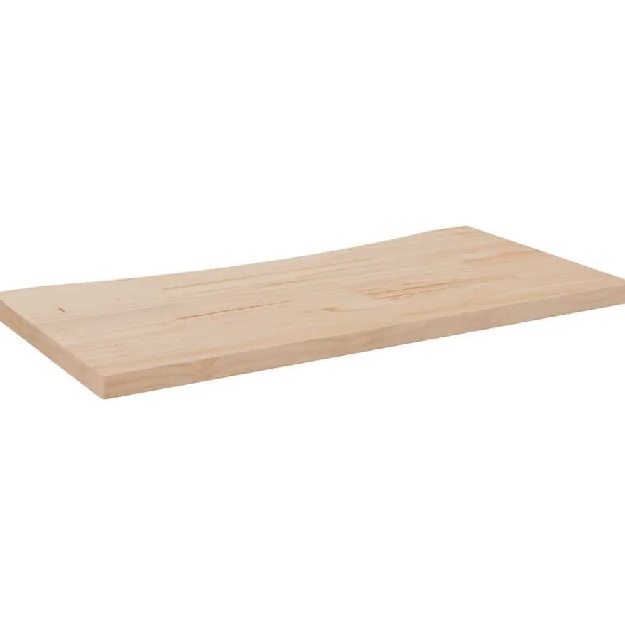 vidaXL Schreibtischplatte 80x40x2,5 cm Massivholz Kiefer