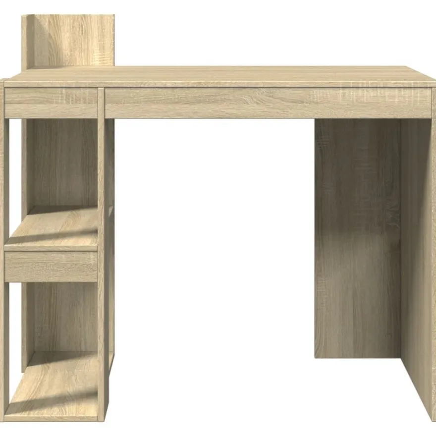 vidaXL Schreibtisch Sonoma-Eiche 103,5x56,5x94 cm Holzwerkstoff