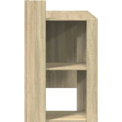 vidaXL Schreibtisch Sonoma-Eiche 103,5x56,5x94 cm Holzwerkstoff