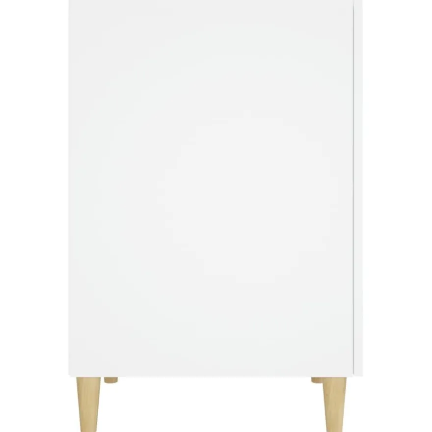 vidaXL Schreibtisch Weiß 140x50x75 cm Holzwerkstoff
