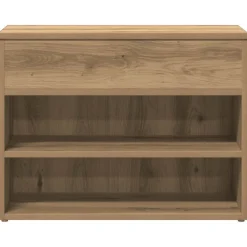 vidaXL Schuhbank Artisan-Eiche 60x30x45 cm Holzwerkstoff