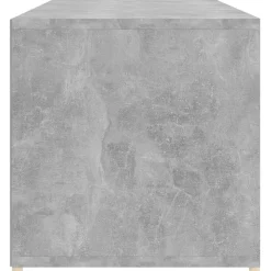 vidaXL Schuhbank Betongrau 105x35x35 cm Holzwerkstoff