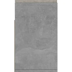 vidaXL Schuhbank mit Kissen Betongrau 104x30x49 cm Holzwerkstoff