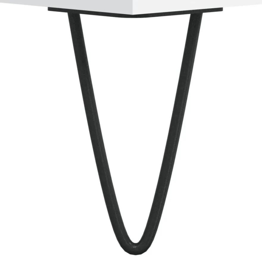 vidaXL Schuhbank Weiß 102x35x55 cm Holzwerkstoff