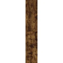 vidaXL Schuhregal Räuchereiche 54x34x183 cm Holzwerkstoff