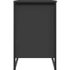 vidaXL Schuhregal Schwarz 90x38x61,5 cm Holzwerkstoff