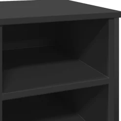 vidaXL Schuhregal Schwarz 90x38x61,5 cm Holzwerkstoff