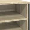 vidaXL Schuhregal Sonoma-Eiche 80x38x78 cm Holzwerkstoff