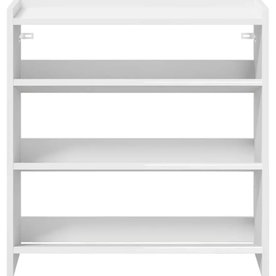 vidaXL Schuhregal Weiß 60x25x62 cm Holzwerkstoff