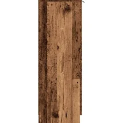 vidaXL Schuhschrank Altholz-Optik 29,5x35x100,5 cm Holzwerkstoff