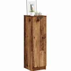 vidaXL Schuhschrank Altholz-Optik 29,5x35x100,5 cm Holzwerkstoff