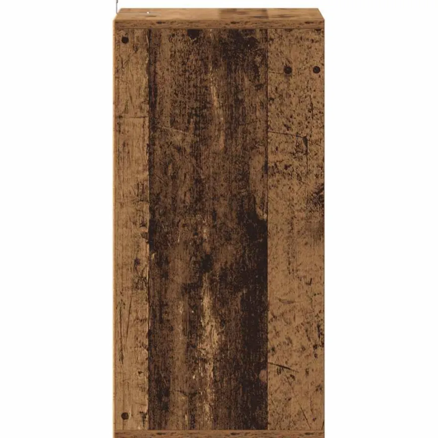 vidaXL Schuhschrank Altholz-Optik 32x35x70 cm Holzwerkstoff