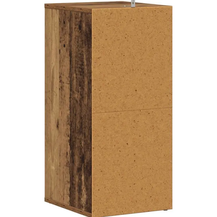 vidaXL Schuhschrank Altholz-Optik 32x35x70 cm Holzwerkstoff
