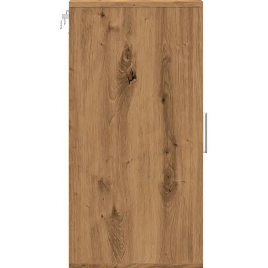 vidaXL Schuhschränke 2 Stk. Artisan-Eiche 32x35x70 cm Holzwerkstoff
