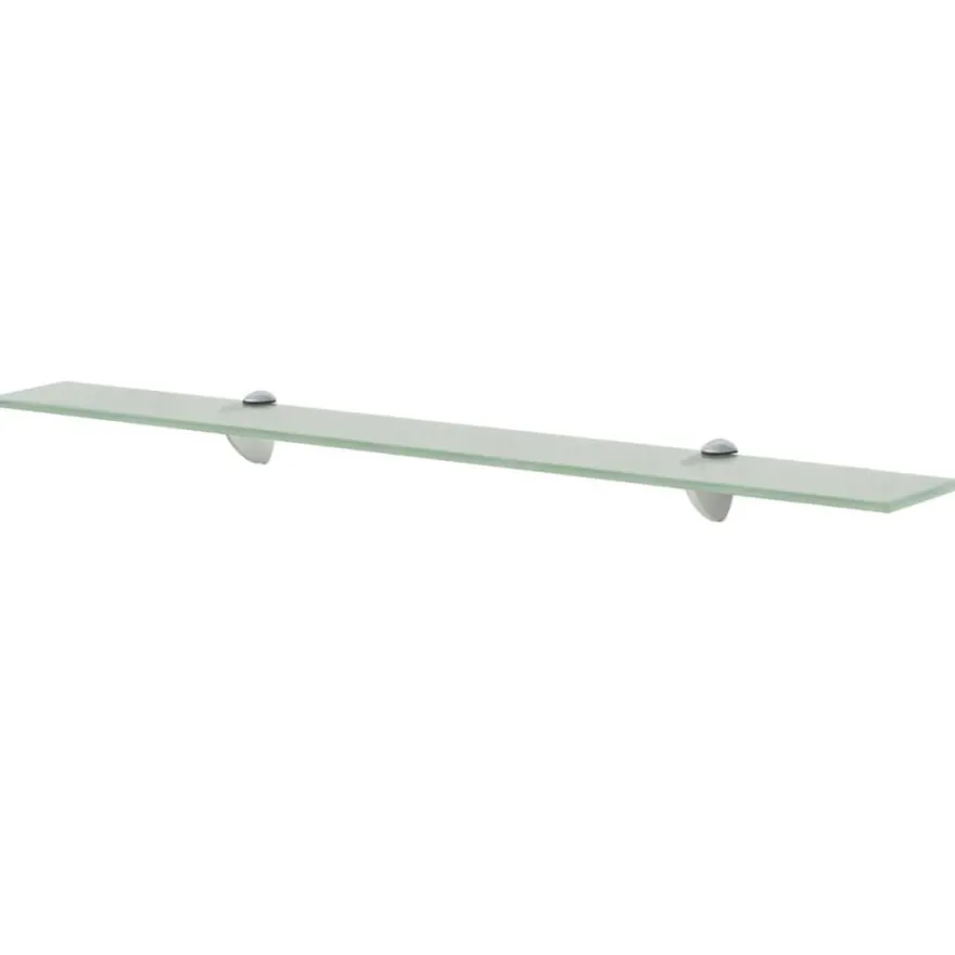 vidaXL Schweberegale 2 Stk. Glas 80x20 cm 8 mm