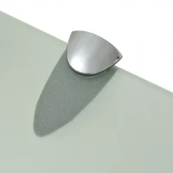 vidaXL Schweberegale 2 Stk. Glas 80x20 cm 8 mm