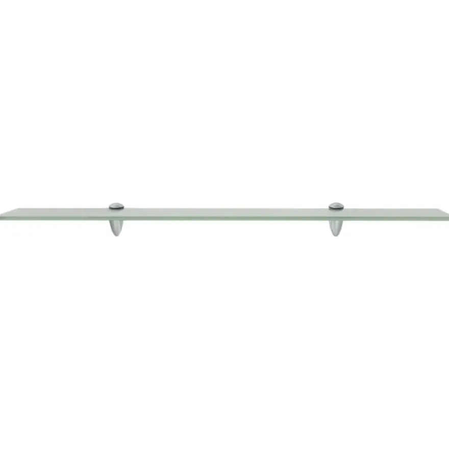 vidaXL Schweberegale 2 Stk. Glas 80x20 cm 8 mm