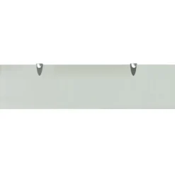 vidaXL Schweberegale 2 Stk. Glas 80x20 cm 8 mm