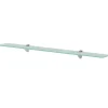 vidaXL Schweberegale 2 Stk. Glas 90x10 cm 8 mm