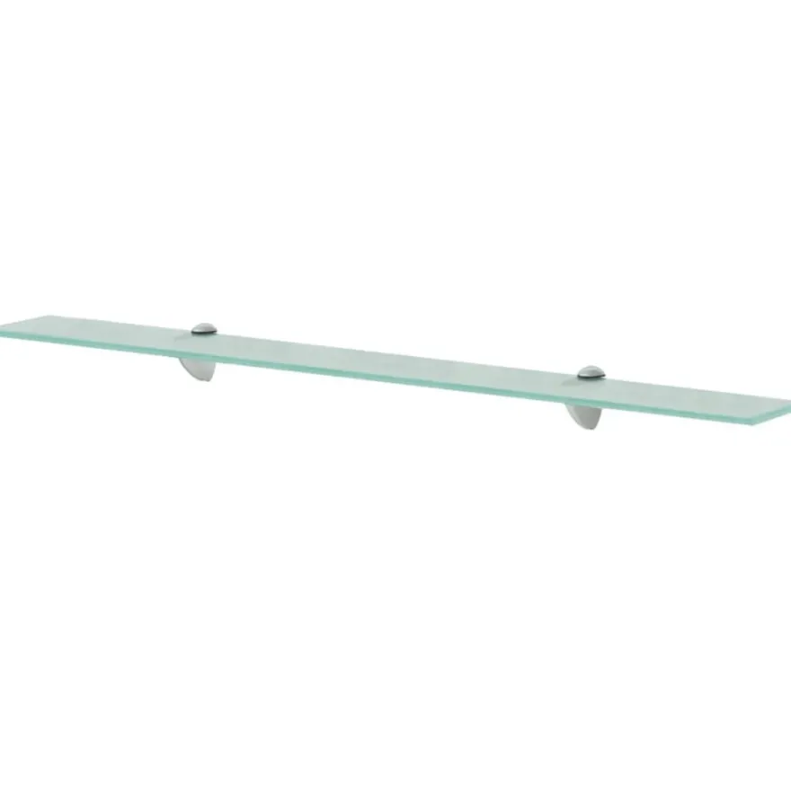 vidaXL Schweberegale 2 Stk. Glas 90x10 cm 8 mm