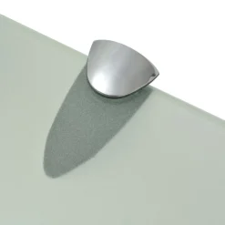 vidaXL Schweberegale 2 Stk. Glas 100x10 cm 8 mm