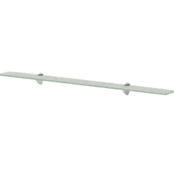vidaXL Schweberegale 2 Stk. Glas 100x10 cm 8 mm
