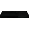 vidaXL Schweberegale 4 Stk. Hochglanz-Schwarz 50x23x3,8 cm MDF