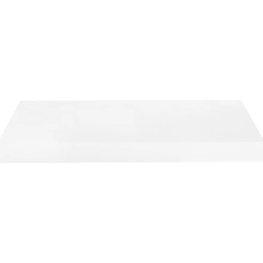 vidaXL Schweberegale 4 Stk. Hochglanz-Weiß 50x23x3,8 cm MDF