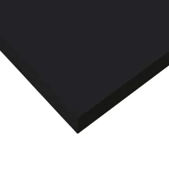 vidaXL Schweberegale 4 Stk. Schwarz 50x23x3,8 cm MDF