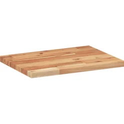 vidaXL Schweberegale 4 Stk. 40x30x2 cm Massivholz Akazie Ölbehandelt