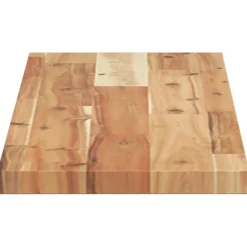 vidaXL Schweberegale 3 Stk. 80x20x2 cm Massivholz Akazie Ölbehandelt