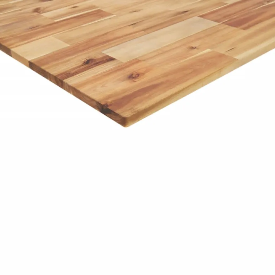 vidaXL Schweberegale 3 Stk. 80x20x2 cm Massivholz Akazie Ölbehandelt