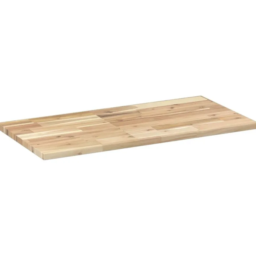 vidaXL Schweberegal 60x40x2 cm Massivholz Akazie Unbehandelt