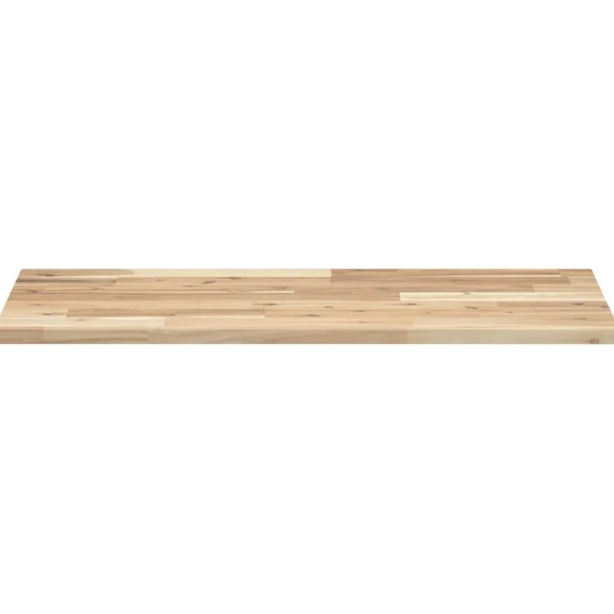 vidaXL Schweberegal 60x40x2 cm Massivholz Akazie Unbehandelt