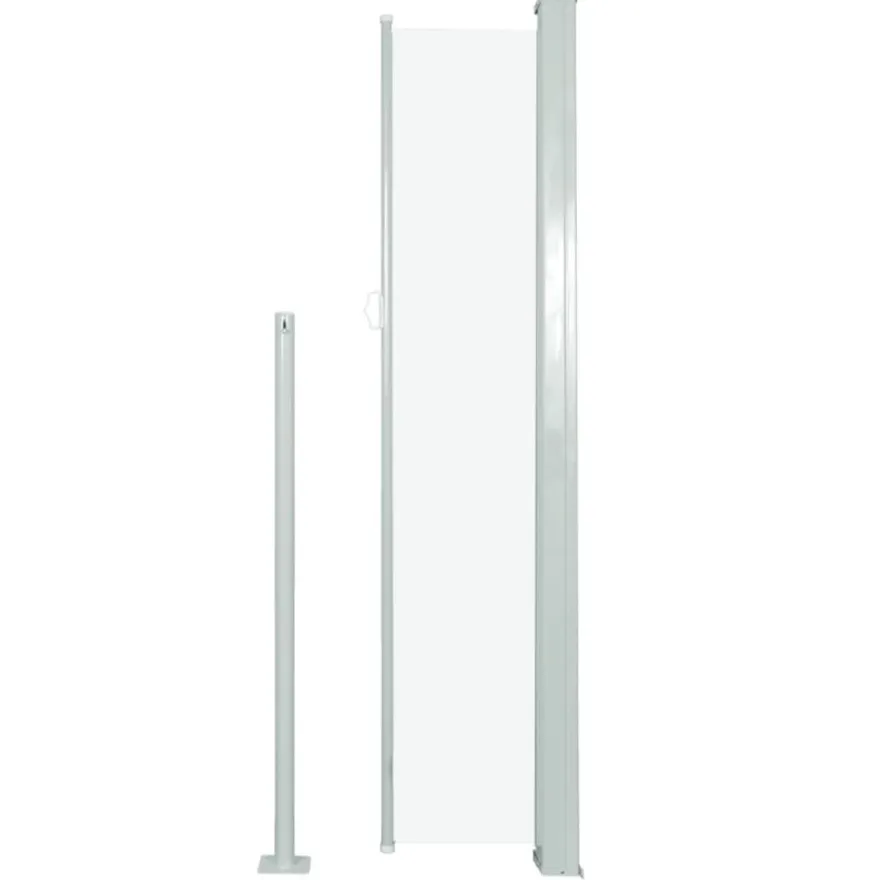 vidaXL Seitenmarkise Ausziehbar 160x500 cm Creme