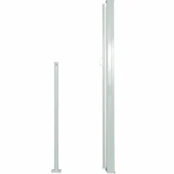 vidaXL Seitenmarkise Ausziehbar 160x500 cm Creme