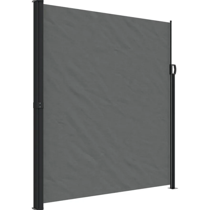 vidaXL Seitenmarkise Ausziehbar Anthrazit 220x500 cm
