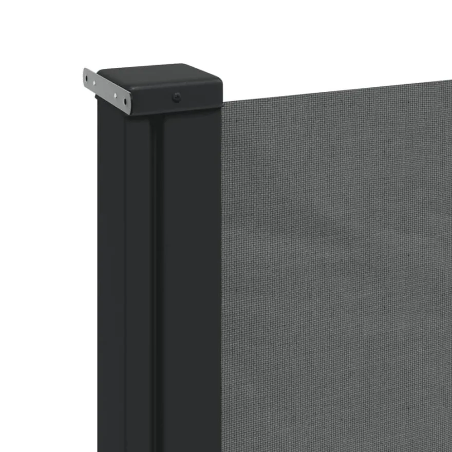 vidaXL Seitenmarkise Ausziehbar Anthrazit 220x500 cm