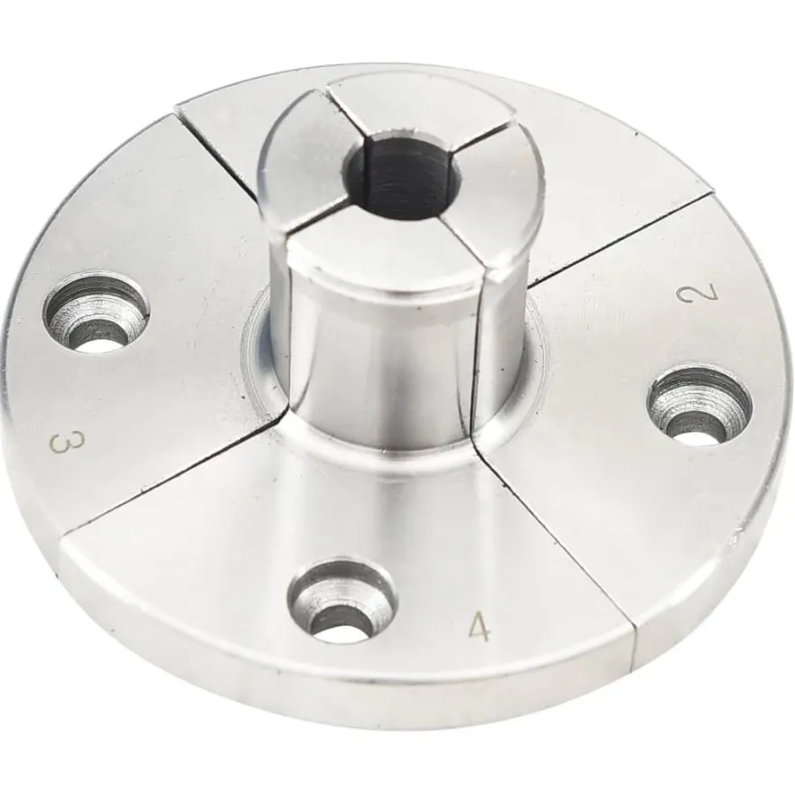 vidaXL Selbstzentrierendes Spannfutter Set 3,75 Zoll Stahl