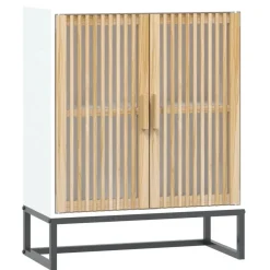 vidaXL Sideboard Weiß 60x30x75 cm Holzwerkstoff