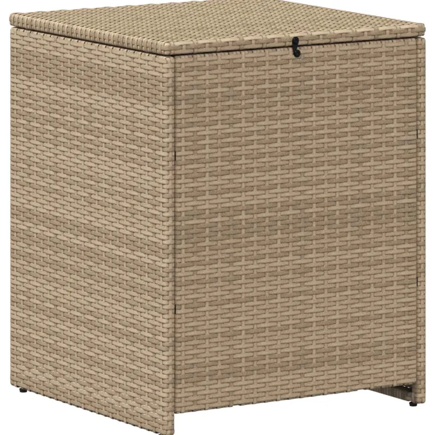 vidaXL Sofa Set 7 pcs Beige und Cremeweiß Polyrattan und Stahl