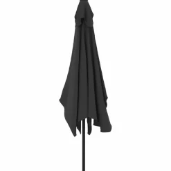 vidaXL Sonnenschirm mit Metall-Mast 300x200 cm Anthrazit
