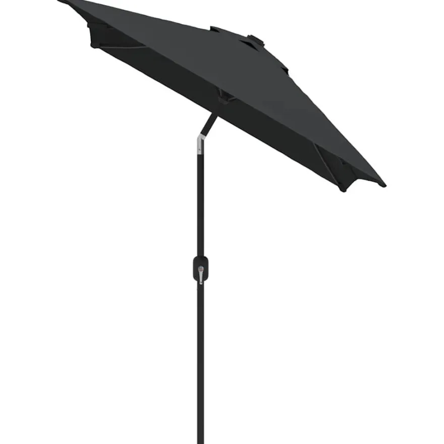 vidaXL Sonnenschirm mit Metall-Mast 300x200 cm Anthrazit