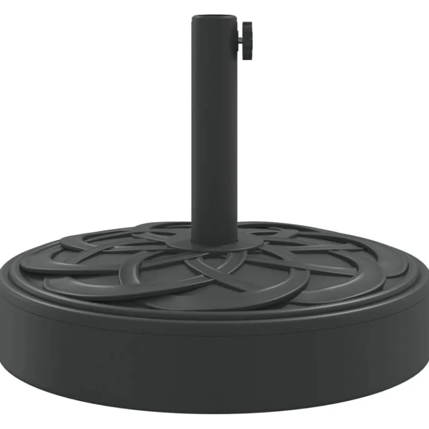 vidaXL Sonnenschirmständer für Ø38/48 mm Mast 25 kg Rund