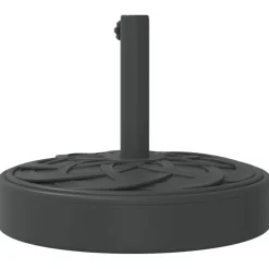vidaXL Sonnenschirmständer für Ø38/48 mm Mast 25 kg Rund
