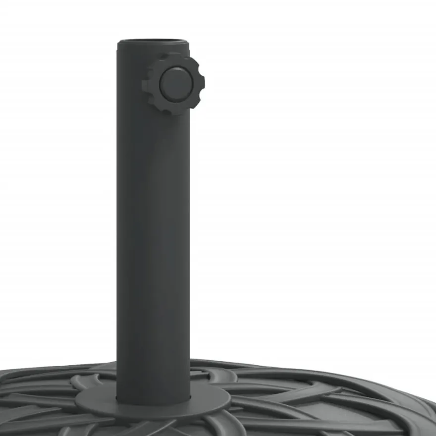 vidaXL Sonnenschirmständer für Ø38/48 mm Mast 25 kg Rund