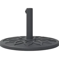 vidaXL Sonnenschirmständer für Ø38/48 mm Mast 12 kg Rund