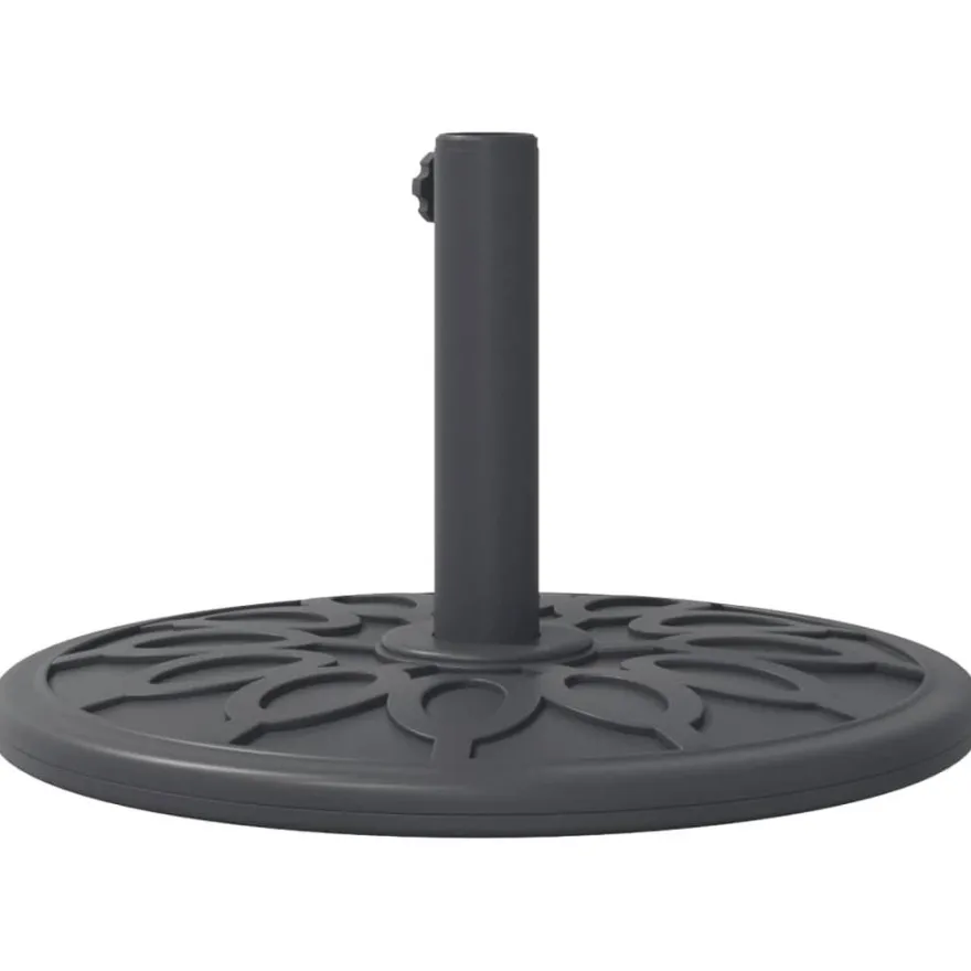 vidaXL Sonnenschirmständer für Ø38/48 mm Mast 12 kg Rund