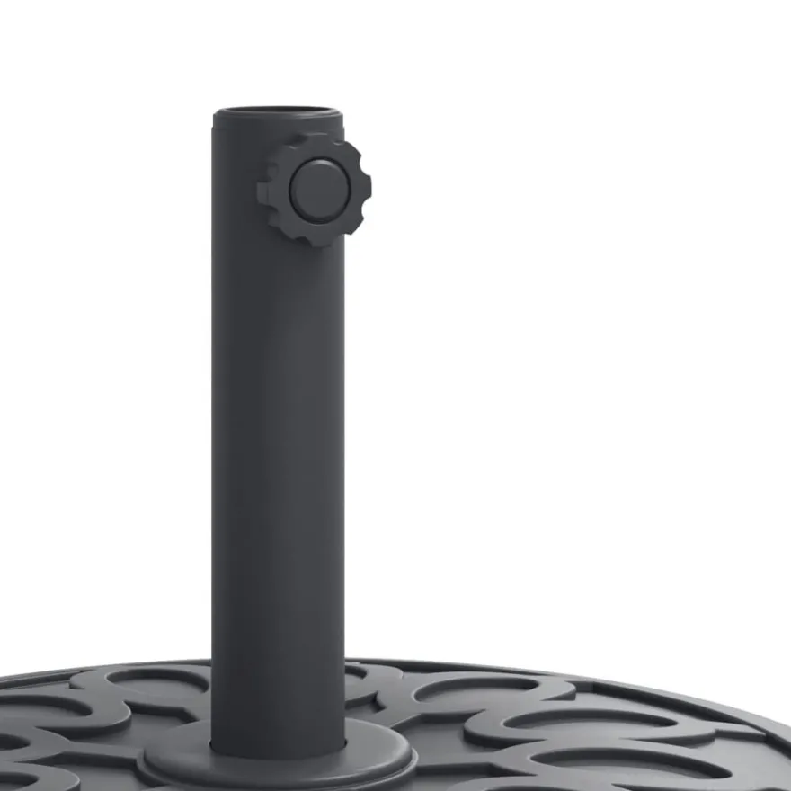 vidaXL Sonnenschirmständer für Ø38/48 mm Mast 12 kg Rund