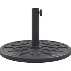 vidaXL Sonnenschirmständer für Ø38/48 mm Mast 12 kg Rund